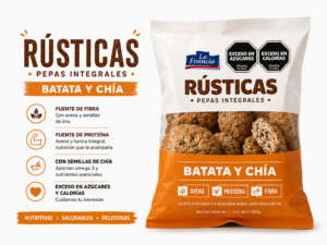 PEPAS INTEGRALES - BATATA Y CHIA